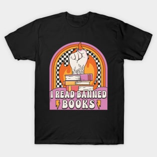 I Read Banned Books Book Lover T-Shirt